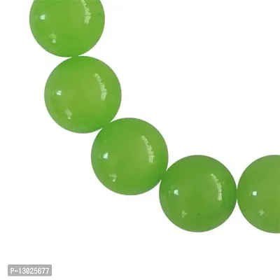 Green Quartz 8 Inches Stretch Bracelet for Women-thumb3
