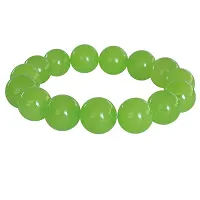 Green Quartz 8 Inches Stretch Bracelet for Women-thumb1