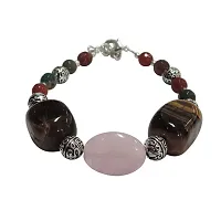 Pearlz Gallery Tiger Eye Gemstone Beads Bracelet For Girls-thumb1