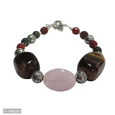 Pearlz Gallery Tiger Eye Gemstone Beads Bracelet For Girls-thumb2