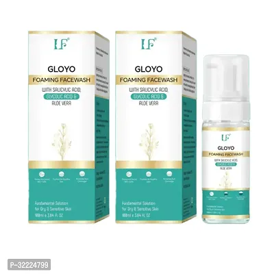 Gloyo Foaming Face Wash With Salicylic, Glycolic Acid  Aloevera 100ml Pack of 1-thumb0