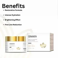 Enriched with Ceramide and Niacinamide Cerafaith Night Cream-thumb2