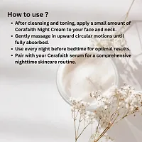 Enriched with Ceramide and Niacinamide Cerafaith Night Cream-thumb1