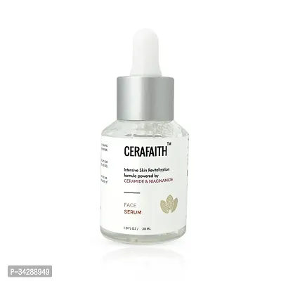 Cerafaith Face Serum | Intensive Skin Revitalization Formula Powered By Ceramide  Niacinamide | 30 ml