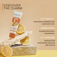 BioFaith Vitamin C Face Wash | With Mandarin  Vitamins B5, E | Brightens Skin Tone | 70 ml - Pack of 2-thumb1