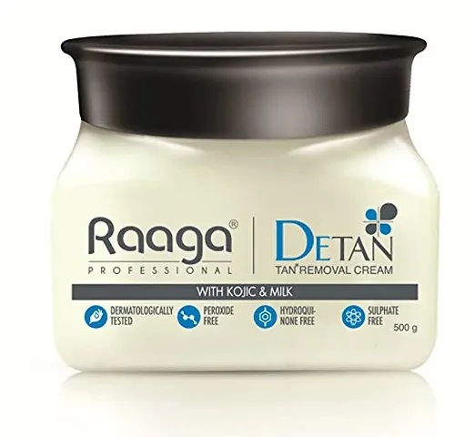 Best Selling RAAGA PROFESSIONAL De Tan With Kojic And Milk For Radiant Skin (500 G)