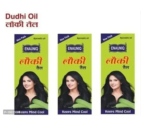 Enauniq Dudhi Lauki Hair Oil 100ml Pack Of 3