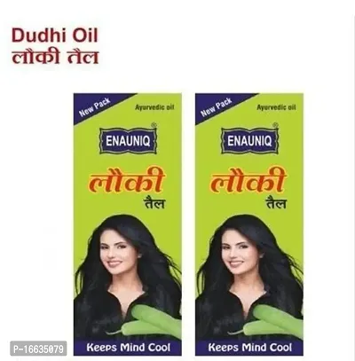 Enauniq Dudhi Lauki Hair Oil 100ml Pack Of 2-thumb0