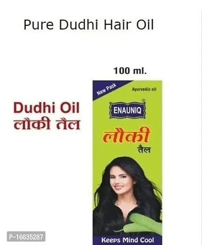 Enauniq Dudhi Lauki Hair Oil 100ml Pack Of 1-thumb0