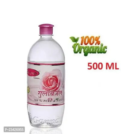 Gulab Jal for skin refreshing Pack Of 1  (500gm)