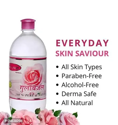 Gulab Jal 500g | Pure  Natural Premium Rose Water/skin Toner -organic - Chemical Free | Gulab Jal - For All Skin Types-thumb4