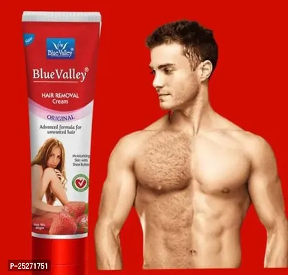 BLUE VALLEY Hair Removal Cream for Men And Women Both Pack of 6-thumb3