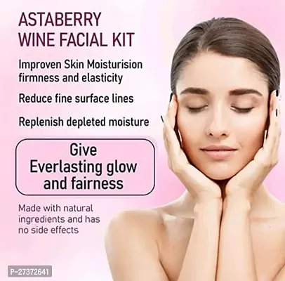 ASTABERRY Wine  Facial Kit, 5 Steps Remove Wrinkles 100gm  (100 g)-thumb4