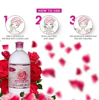 Natural Herbal Rose Water 500ml Pack of 2-thumb2