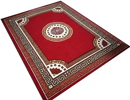 SUPER CARPETS PREMIUM QUALITY LIGHT WEIGHT CARPET WITH 5 TO 6 MM THICKNESS RUG-thumb2