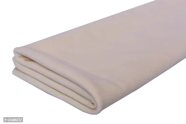 MODESTTRIMS Ribbing Material for T-Shirts: Ideal for Waistbands, Neckbands, and Cuffs Trim (Off White)