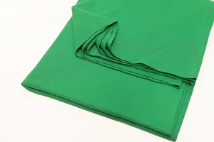 MODESTTRIMS Ribbing Material for T-Shirts: Ideal for Waistbands, Neckbands, and Cuffs Trim (Parrot Green)-thumb1