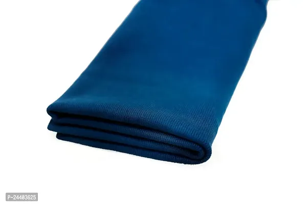 MODESTTRIMS Ribbing Material for T-Shirts: Ideal for Waistbands, Neckbands, and Cuffs Trim (Blue)