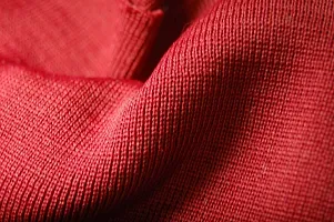Polyester Jersey Knit Rib Stretch Fabric  Matching Ribbing Cuffs Waistbands Trim.Dress Making Material and Welts for Trimming Garments.British Made,Neotrims. Wine 1 Meter (Fabric Only)-thumb1