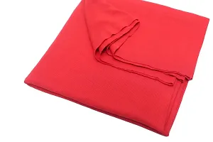 MODESTTRIMS Ribbing Material for T-Shirts: Ideal for Waistbands, Neckbands, and Cuffs Trim (Red)-thumb1