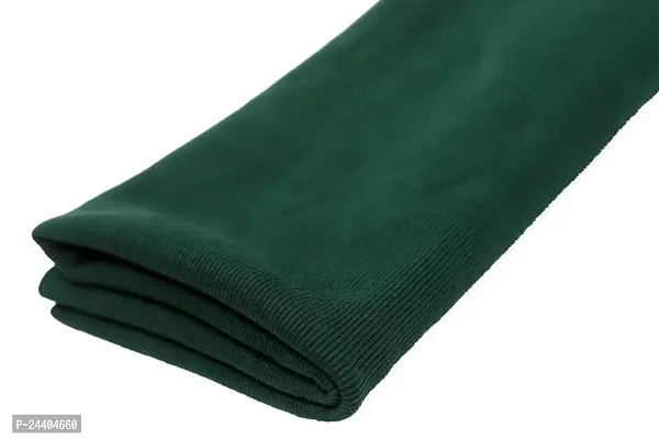 MODESTTRIMS Ribbing Material for T-Shirts: Ideal for Waistbands, Neckbands, and Cuffs Trim (Dark Green)