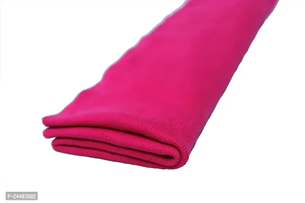 MODESTTRIMS Ribbing Material for T-Shirts: Ideal for Waistbands, Neckbands, and Cuffs Trim (Lemonade Pink)
