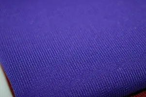 Polyester Jersey Knit Rib Stretch Fabric  Matching Ribbing Cuffs Waistbands Trim.Dress Making Material and Welts for Trimming Garments.British Made,Neotrims. Purple 1 Meter (Fabric Only)-thumb2