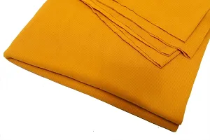 MODESTTRIMS Ribbing Material for T-Shirts: Ideal for Waistbands, Neckbands, and Cuffs Trim (Yellow)-thumb1