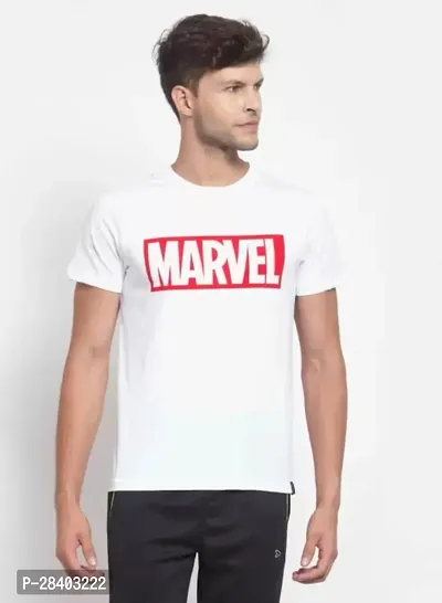 White MARVEL t-shirt-thumb0