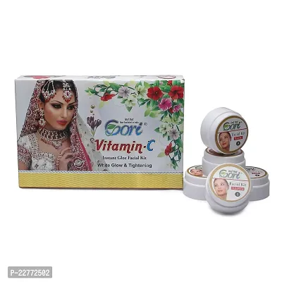 Indhotgori Vitamin C Facial Kit For Skin, Eliminates Fine Lines  Wrinkles (500 G)