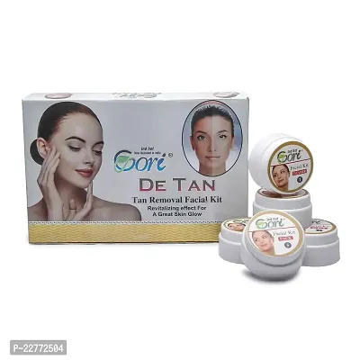 Indhotgori Detan Facial Kit For Glowing Skin, Tan Removal  Instant Glow (500 G)