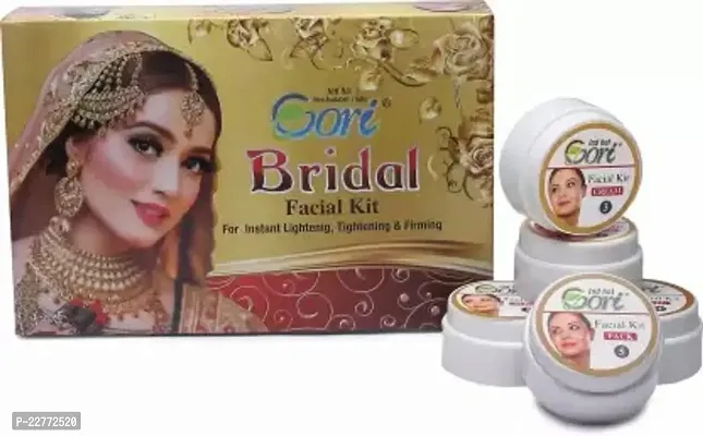 Indhotgori Bridal Facial Kit | 5 Steps | One Stop Solution For Bright  Radiant Skin (500 G)
