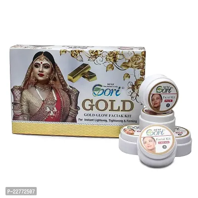 Indhotgori Natural Sciences Gold Facial Kit For Luminous And Radiant Complexion 500G) (500 G)