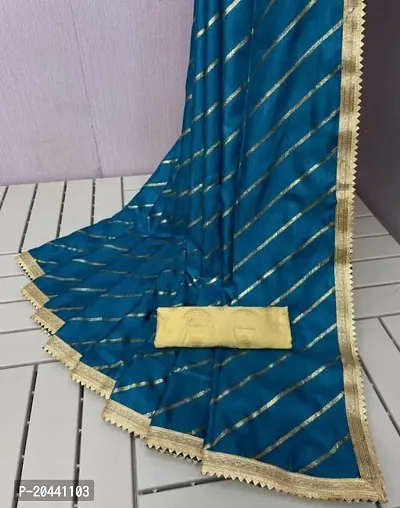 Stylish Art Silk Saree With Blouse Piece For Women