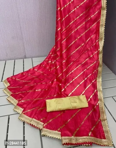 Stylish Art Silk Saree With Blouse Piece For Women