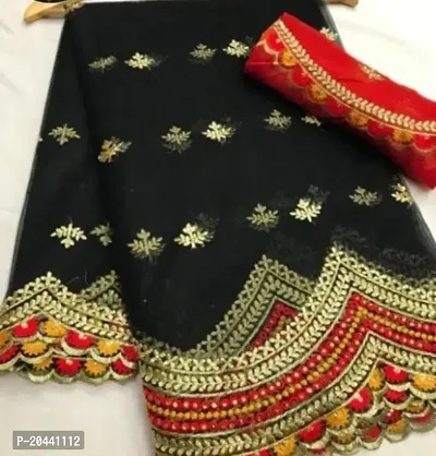 Stylish Art Silk Saree With Blouse Piece For Women-thumb0