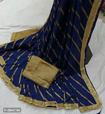 Stylish Art Silk Saree With Blouse Piece For Women