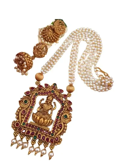 Trendy Brass Jewelry Set for Women