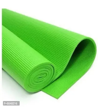 Yoga and Exercise mat of 4mm home product gym product (green) Yoga Mat for men and women pack of 1 color may vary due to photoshoot