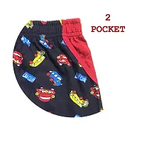 Stylish Cotton Shorts for Boys Pack of 4-thumb2