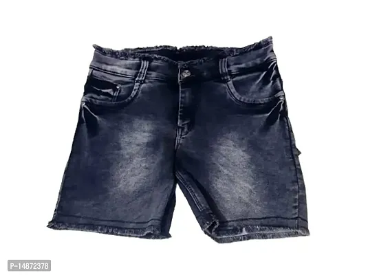 Women's Casual Denim Shorts Sexy Jeans High Waist Slim Hole Shorts Pants with Pockets (Pack of 1) (28)-thumb0