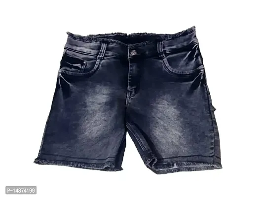 Women's Casual Denim Shorts Sexy Jeans High Waist Slim Hole Shorts Pants with Pockets (Pack of 1) (30)
