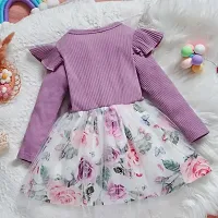 Beautiful Cotton Printed Frock For Girls-thumb1