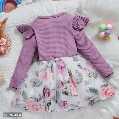 Beautiful Cotton Printed Frock For Girls-thumb2