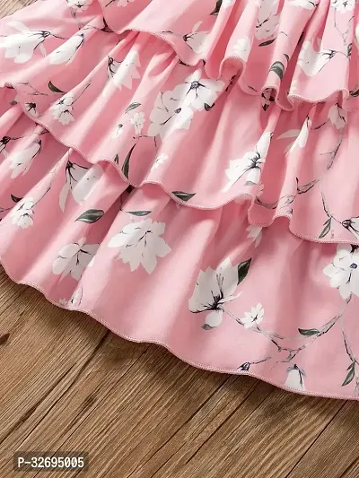 Beautiful Cotton Printed Frock For Girls-thumb5