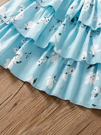 Beautiful Cotton Printed Frock For Girls-thumb3