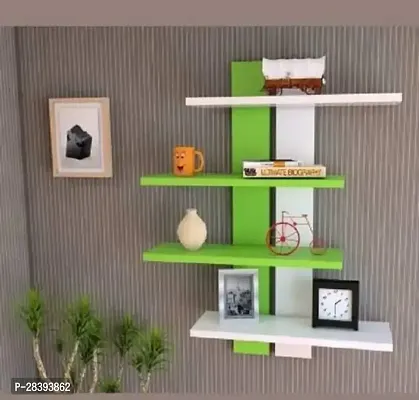 Modern MDF Solid Wall Mounted Shelf