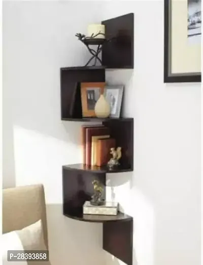 Modern MDF Solid Wall Mounted Shelf-thumb0