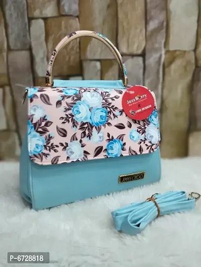 Trendy floral crossbody and sling bag-thumb0