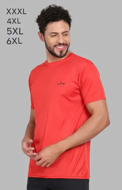 Classic Cotton Solid Round Neck T-Shirt for Men